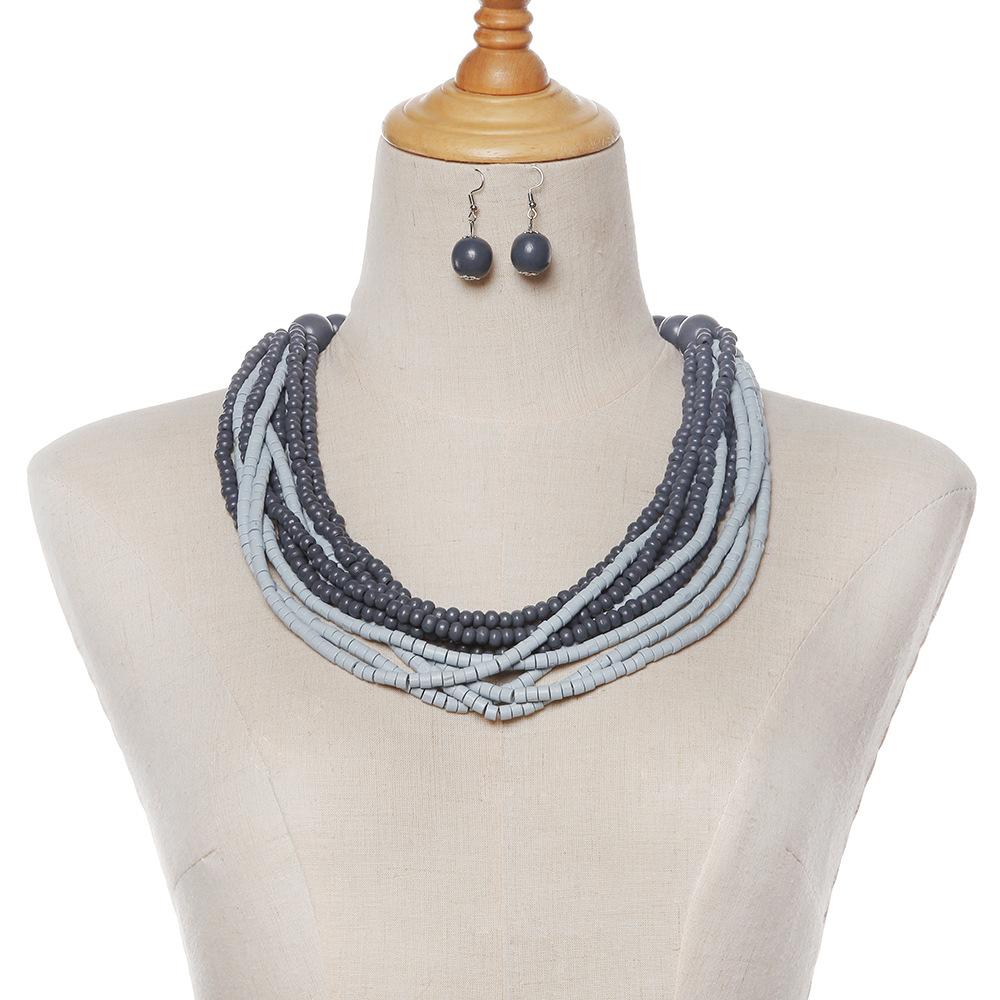 

Модні Ювелірні Вироби Для Жіночого Комплекту сірий