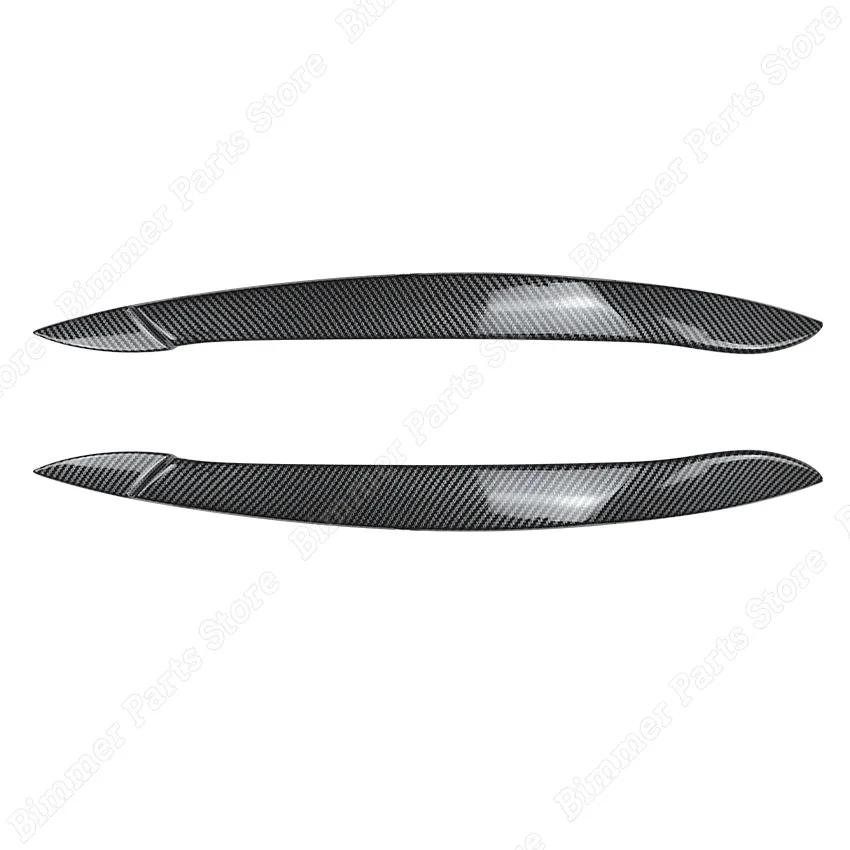 Autocollant de garniture de couvercle de paupière sourcil de phare avant de voiture pour BMW X5 E70 30d 48i 30i 35d 40d 30d 50i 35i M50d 2006-2013