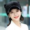 Mink Hat Female Winter Mink Mink Fashion Whole Mink Cotton Hat Cat Ears Mink Fur Cap Imitation Mink Hat