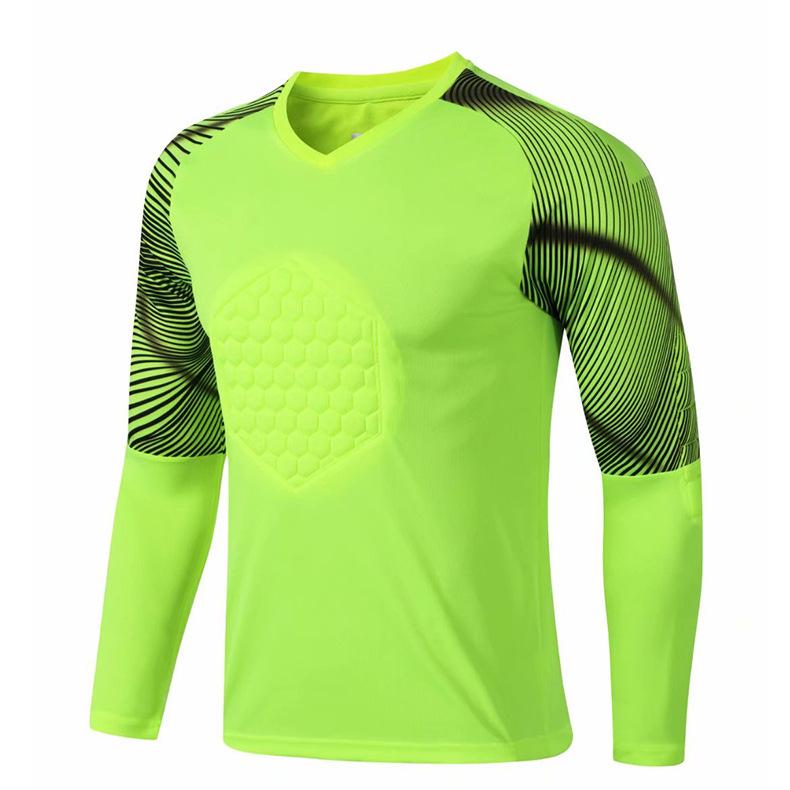 Men's Custom Goalkeeper Long Sleeve Uniform Set for Students - Training & Competition Gear