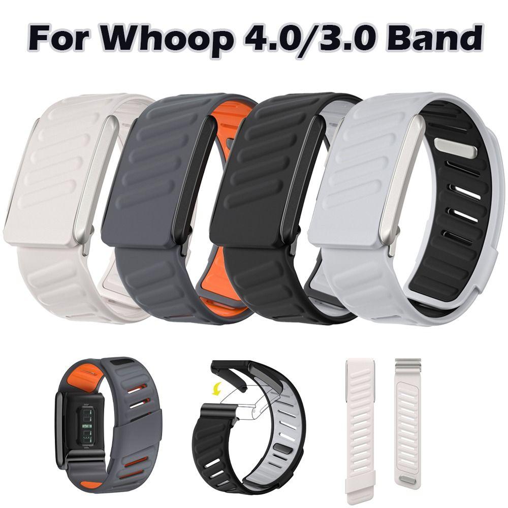 Silicone Sports Wristband Adjustable Replacement Strap Fitness Band for Whoop 4.0/3.0 For Women Men