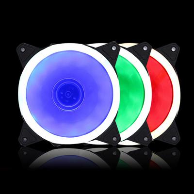 Mode Computer Zubehör Gehäuse Lüfter Flow RGB Lichter PC Mute Air 12 cm großer Lüfter für Zuhause