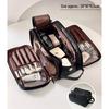 Large Capacity Partitioned Makeup & Toiletry Bag