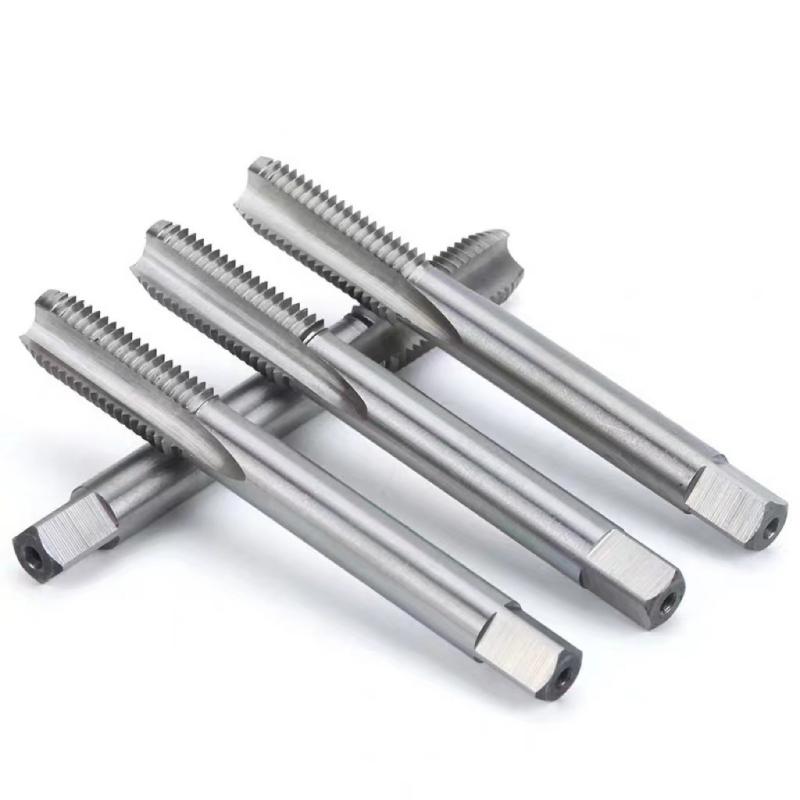 Kit de 5 tarauds à filetage métrique HSS pour machine, 3 mm, 4 mm, 5 mm, 6 mm, 8 mm, M3-M8, M3, M4, M5, M6, M8