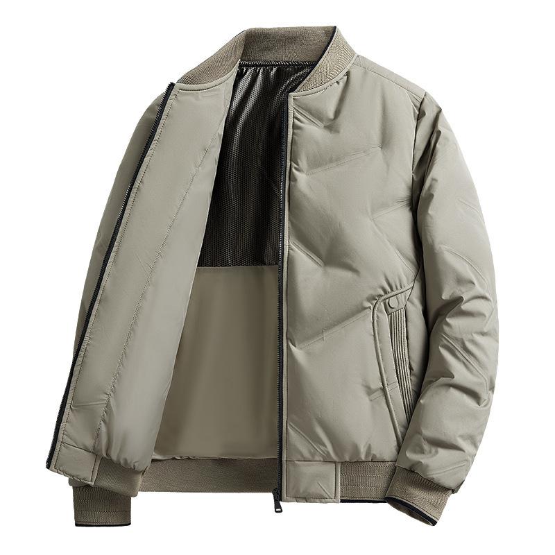 2025Daily Casual Men's Cotton Jacket Hooded Slim-Fit WinterTrendy Padded Clothes