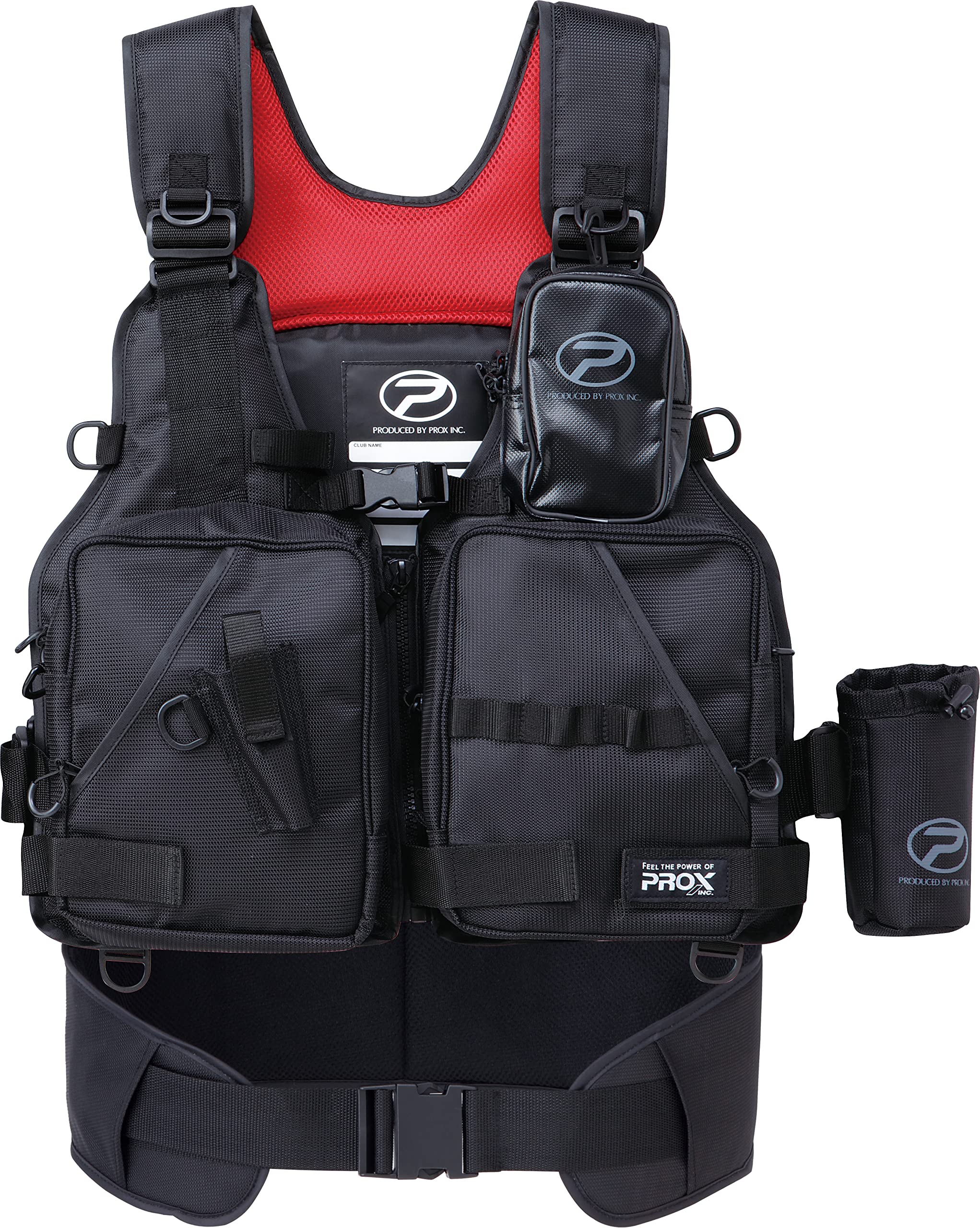 

PROX Плавающий игровой жилет PX313SP Взрослый Универсальный размер Черный x Красный (с Сторонником)