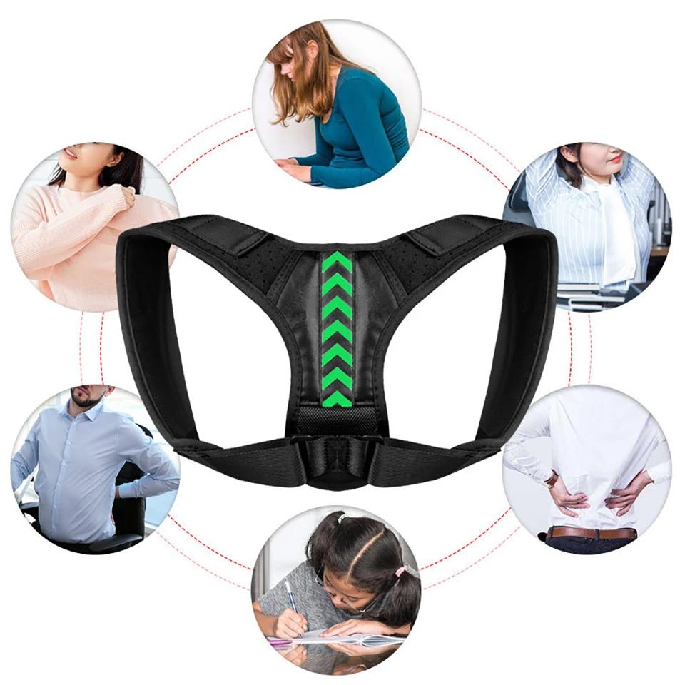 Adjustable Posture Corrector Back Brace for Men Women Spine Support Lumbar Guard Orthopedic Belt Comfortable Fit