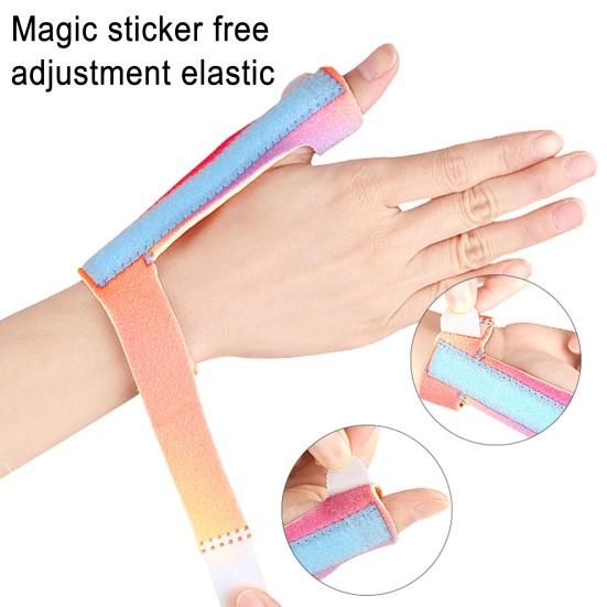 Kneleddsskinne Universal Tommel Langfinger Pekefinger Lillefinger Ringfinger Justerbar Håndleddsskinne Støtte for Artritt Mallet Finger Metakarpale Brudd