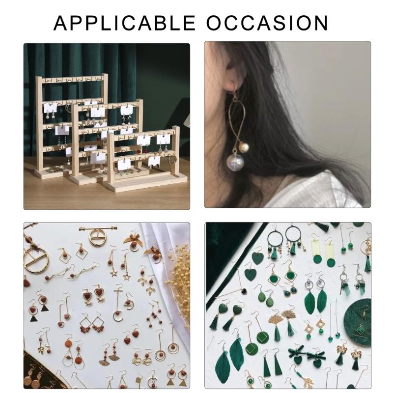 Compact Keychain Display Holder Space Efficient Keychain Display Stand Hodler Rack for Clutter Free Organization