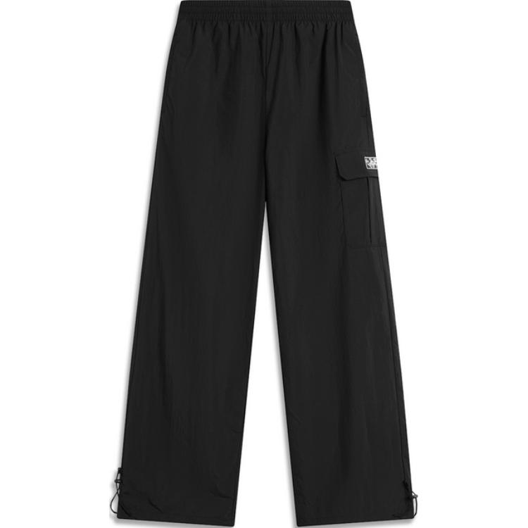 Li-Ning Comfortable Breathable Casual Sports Long Pants Women bottoms Black AKXU486-1 S