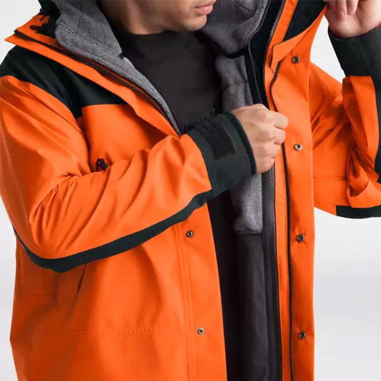 The North Face 1990 Outdoor Hiking Waterproof And Windproof Windbreaker Jacket Men's Persian Orange NF0A3XEJ-V0W
