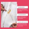 Gentle Laundry Stain Remover Wipes Quick Dissolving Formula for Clothes Portable Cleaning Wipes for Home Office Travel Daily Use No Damage To Fabric