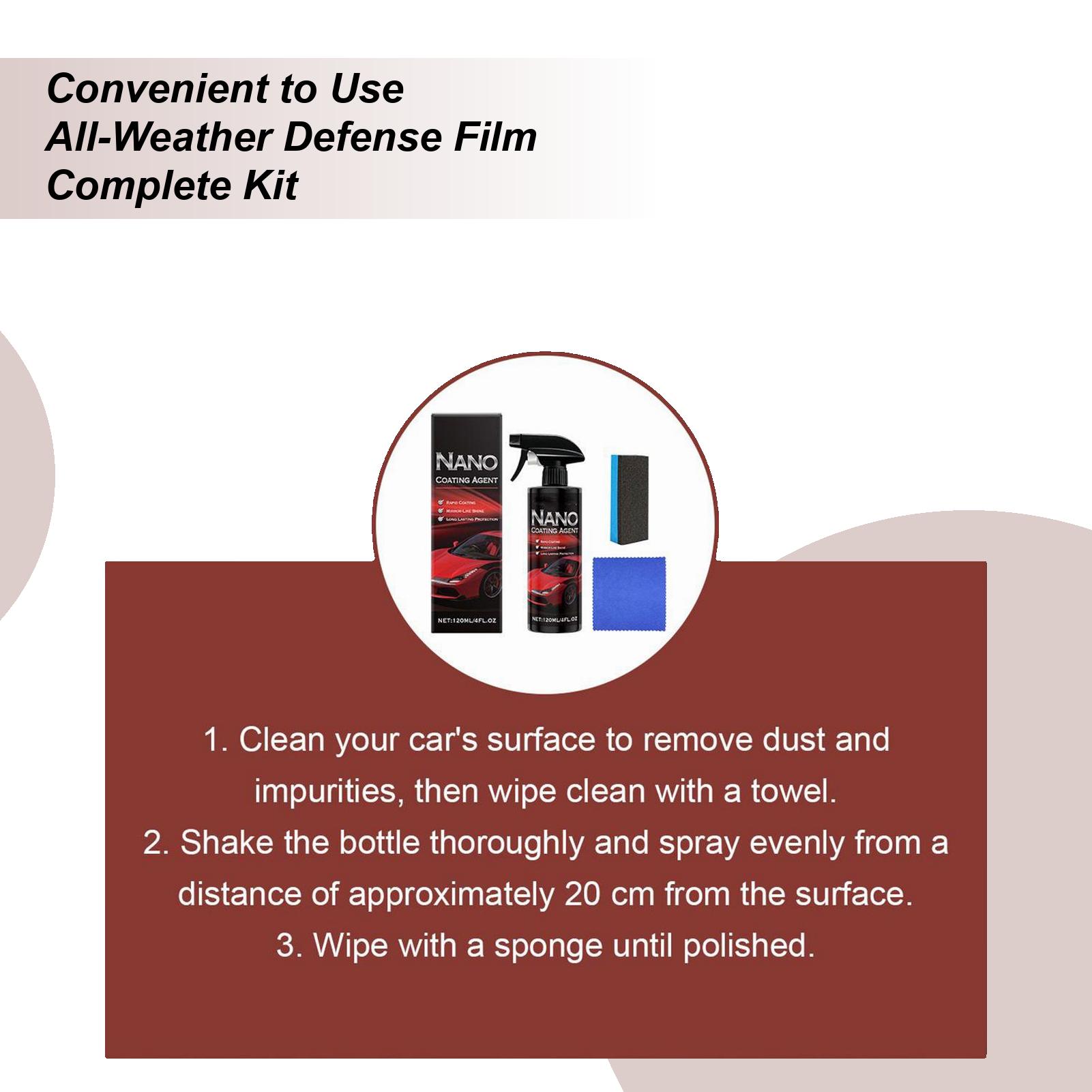 

Spray Coating Agent 120ml Paint Detailing Agent Nano Coating Spray For Vehicle Truck SUV Motorcycle Garage Workshop Weekend China Mainland