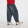 Duo Duo Jia Boys' Washed Relaxed Fit Denim Jeans