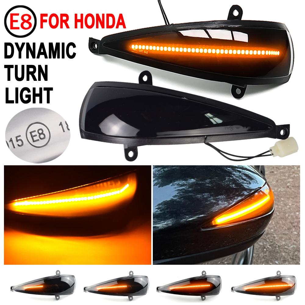 

2x для Honda Civic 8th MK8 Type-S Type-R FN 1 2 3 FK 1 2 3 мигающий светодиодный боковой прокрутки крыла динамический поворотник поворотника