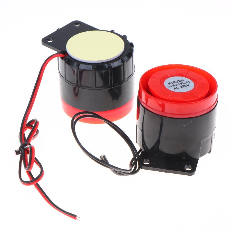 1Pcs High Decibel Sound And Light Alarm 12V 24V 220V Buzzer Anti-Theft Audio Electronic Horn Waterproof Dustproof
