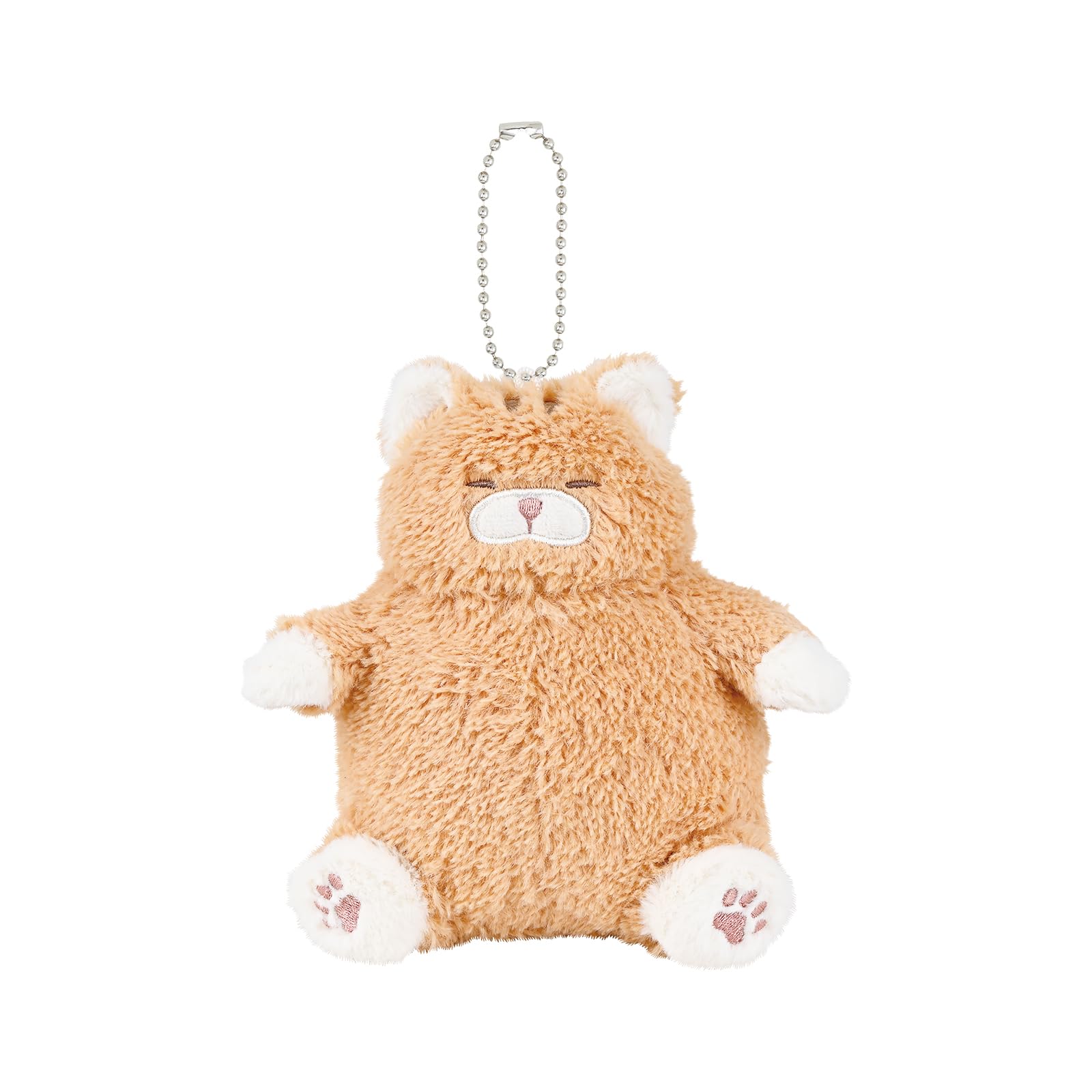 

Livheart Chain Mascot, Cat Positivity, Salmon the Tiger Cat (Total Length: Approx. 14.5cm), Fluffy, Palm-Sized, 37724-42