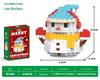 Santa Claus Holiday Jigsaw Puzzle Building Blocks - Lego-Compatible Toy for Kids