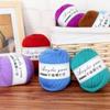 4-trådig akrylfibergarn för handstickning, blandgarn, virkning, halsduk, DIY-garn, handgjorda sybehör