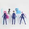 Pcs/Set Anime Kpop Demon Hunters Action Figures Standing Posture Figurine Cute Tigers Crows Model Collection Kid Gift Toy PVC 7 Poseable Articulated