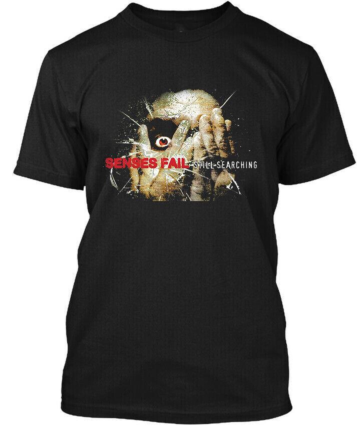 Trend Merry Christmas Senses Fail Band Cotton Black Full Size Shirt Unisex T-Shirt XL