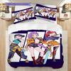 K-pop Devil Hunter Panel Comics bedding, duvet cover, pillowcase, home decoration, birthday gift (1 * duvet cover+2 * pillowcase, coreless)