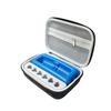 Waterproof Insulin Vial Storage Case Dust-proof Wear-resistant Insulin Bottle Protector Shockproof Zippers Closure
