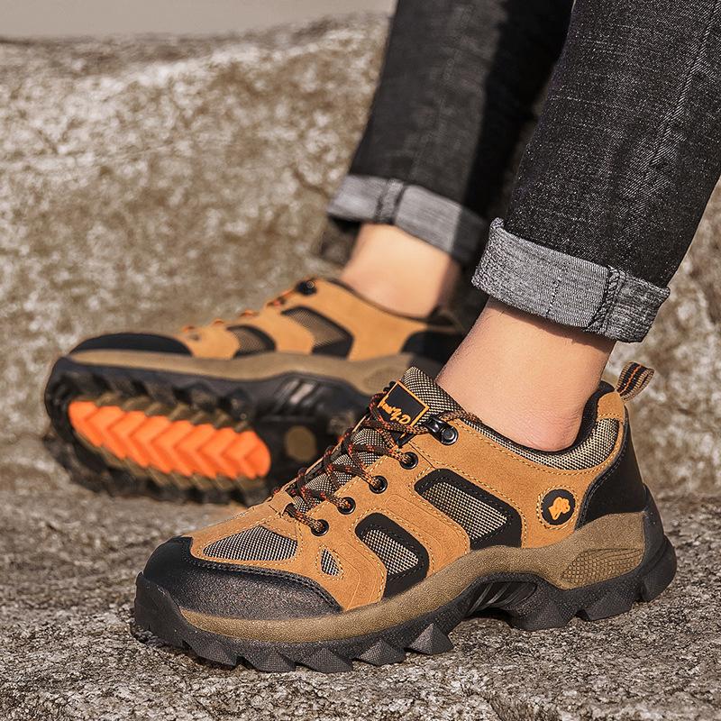 Neue Wanderschuhe Herren Übergröße 47 Low-Top atmungsaktiv rutschfest verschleißfest Reiseschuhe Outdoor Camping Wanderschuhe Damen