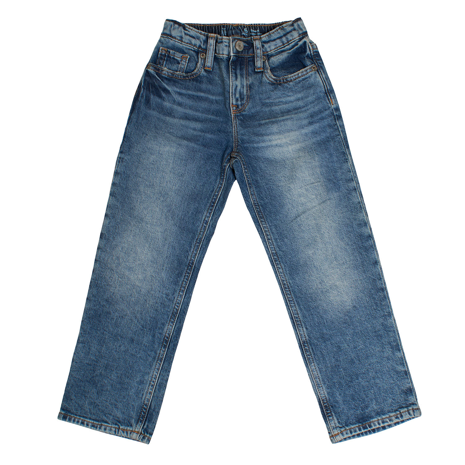 

Джинсы свободного кроя 452929 для мальчика 18/24 MESES синий