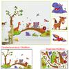 Removable Cartoon Wall Stickers for Kids Room Kindergarten Creative Christmas Birthday Gift Decals