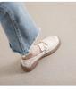 Vintage Pearl Loafers: Women's British-Style College Leather Slip-ons with Thick Soles