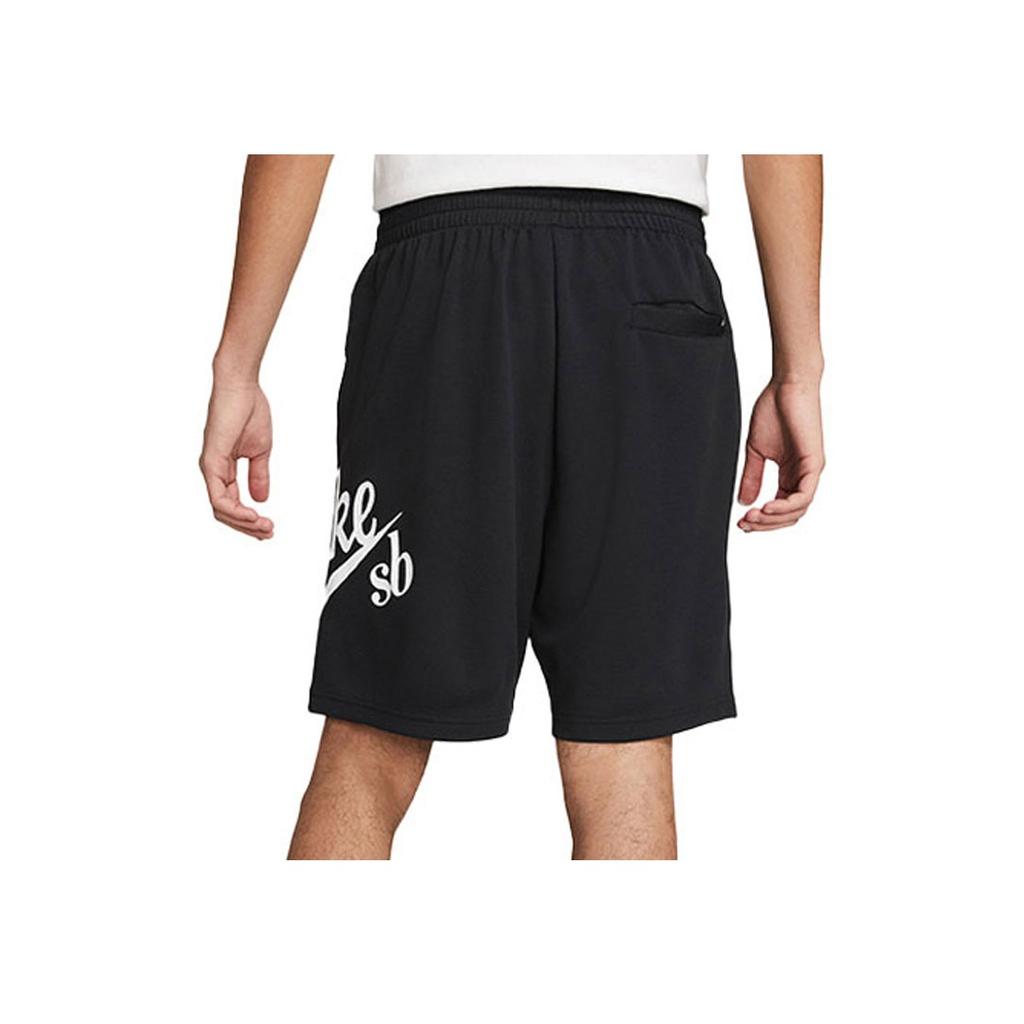 Nike SB Sunday Logo Print Quick-Dry Knit Skateboarding Shorts Men Bottoms Black CV4346-010