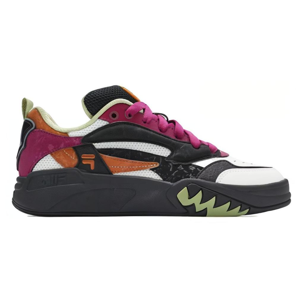 FILA Desperado Low Comfortable Versatile Non-Slip Low-Top Retro Basketball Shoes Women sneaker Pink White Black T12W413211FSB