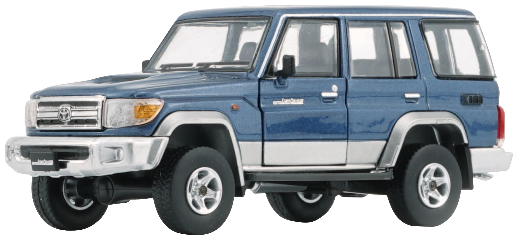 

BM CREATIONS Toyota Land Cruiser LC76 Синій Готовий продукт 1/64 (RHD)
