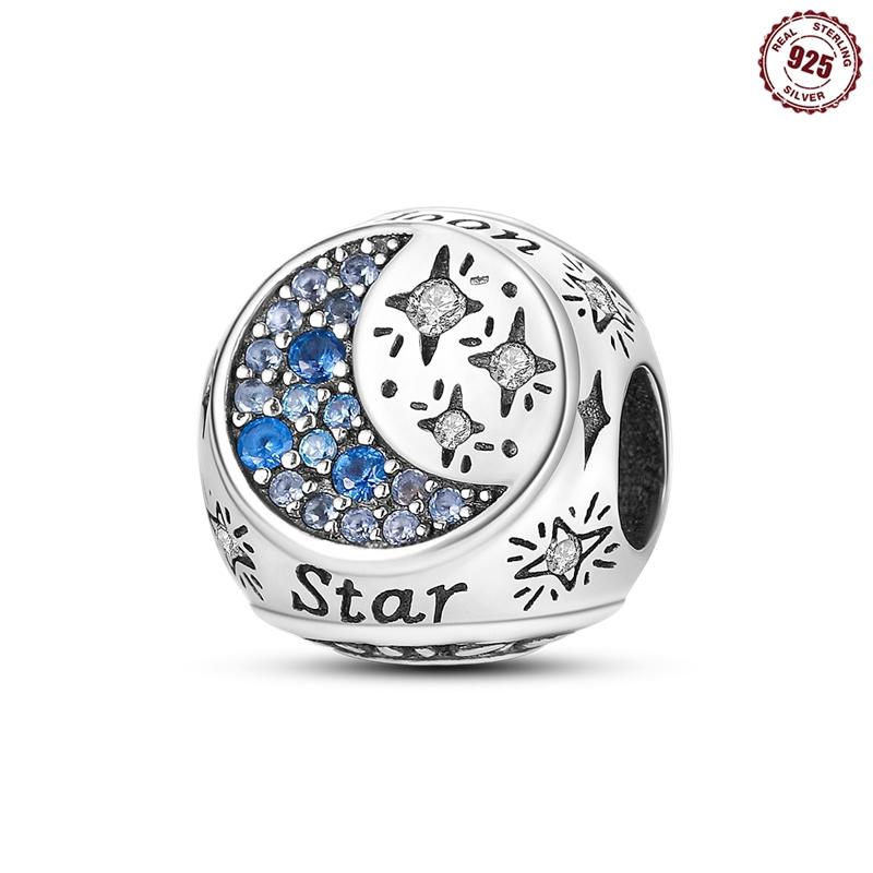 26 Design Copper Devils Eye Sun Star Shape Moon Round Bead Paw Charm Compatible With Authentic Bracelets Do It Yourself Jewellery Making Gifts