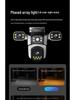 Outdoor 360° Multi-Lens Camera with Triple-Screen Monitoring