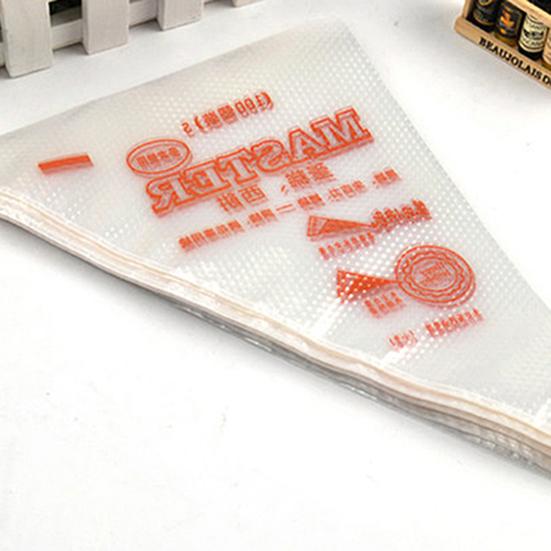 100Pcs Icing Bags Disposable Decorating Plastic Cake Cream Decorating Piping Bags for Kitchen