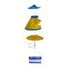 Porch Goose Raincoat Costume Decorative Lawn Goose Statue Clothes Funny Raincoat and Hat Costume for Holiday Garden Lawn