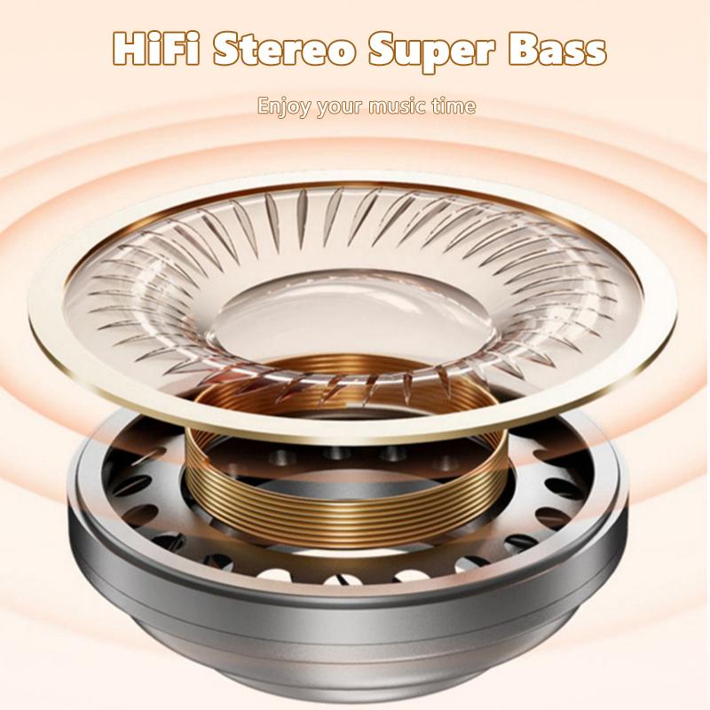 ONIKUMA Bezdrátová sluchátka Sluchátka do uší s digitálním displejem s mikrofonem HD Headset s potlačením hluku Vodotěsná sluchátka pro iphone Xiaomi Huawei