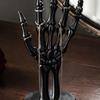 Skull Jewelry Stand Gothic Hand Rack, 3D Print Skeleton Ornament Trendy Desk with Stable Base, Rings And Bracelets Organizer for Dressing Table Shape