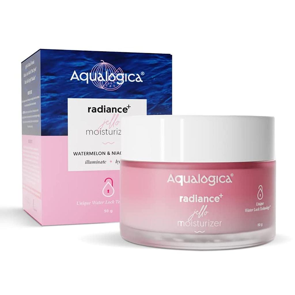 Aqualogica Radiance+ Jello Nawilżający żel dla promiennej skóry kobiet i mężczyzn -50G