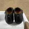 Sheepskin Version of the New Classic Pleated Pig's Feet Split-toed Shoes, One-pedal Lazy Mary Jane Shoes, Women's Pig's Trotters Shallow Mouth Single