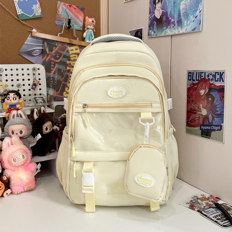 New High-value, Fresh, Sweet and Transparent, Junior High School Students Campus Lightweight Backpack