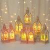 Christmas LED Lantern Light Home Christmas Tree Ornaments LED Lamp Xmas Glow Decorations Kids Gift Happy New Year Decors