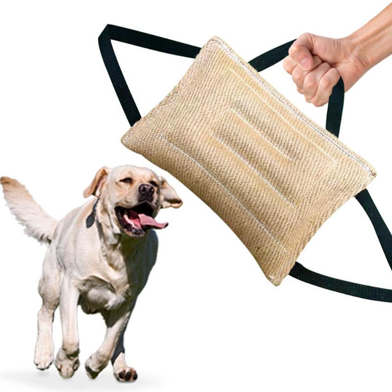 Jute Dog Training Bite Pack German Shepherd Horse Training Supplies Release Pet Nature Pet Toys