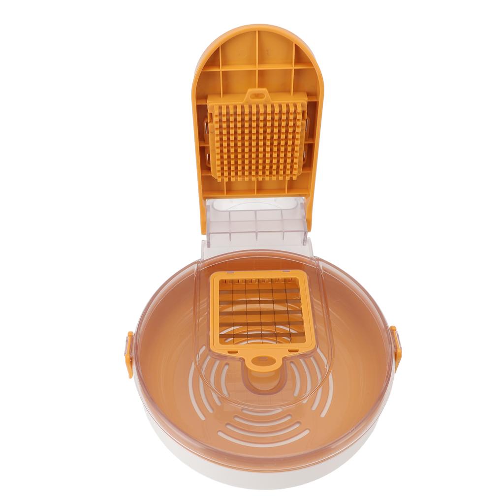 Kitchen Chopper Vegetable Grater Multipurpose Potato Cutter Shredder with Drain Basket for Slicing Dicing Grinding