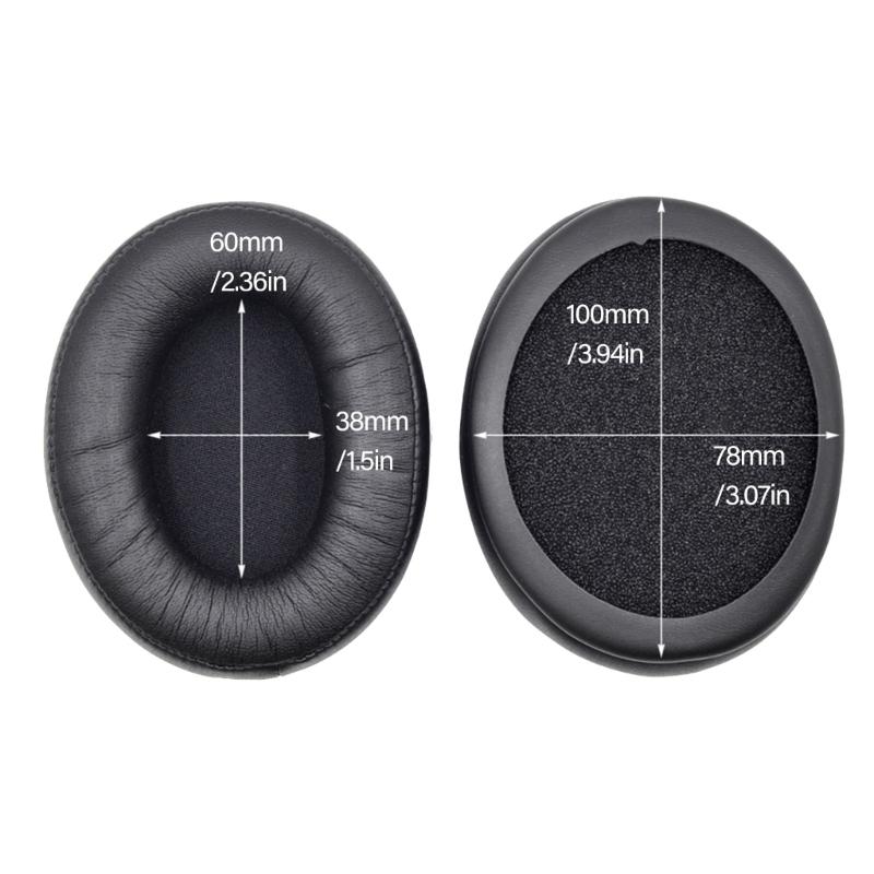 1 Pair Professional Memory Foam Ear Pad Replacement Ear Pad for OneOdio Studio HiFi Wireless Headphones Ear Pad Headset