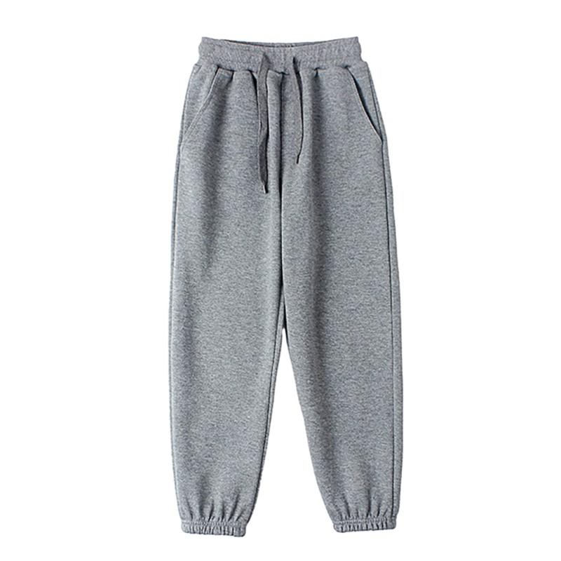 Children Boys' Solid Color Casual Sports Trousers Loose Long Pants