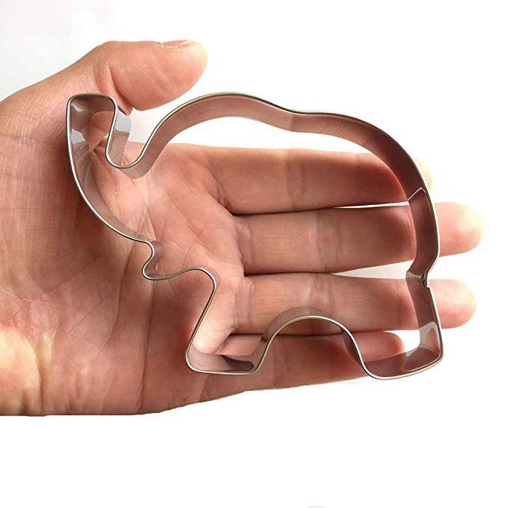 DIY Elephant Shape Bakeware Metal Kitchen Cake Mold Biscuit Mould Cookie Cutter Cake Decorating