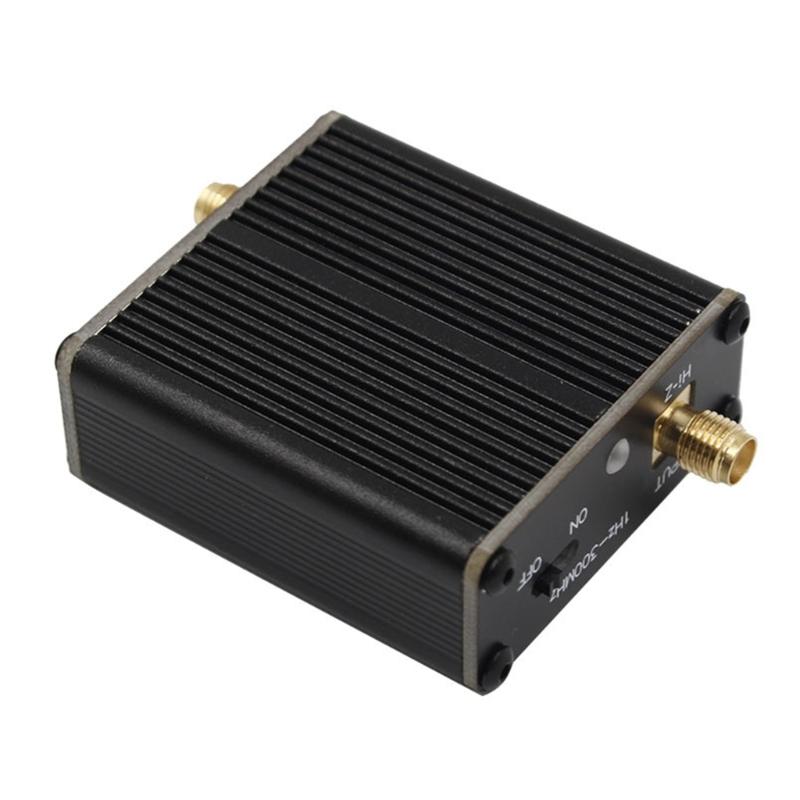 Upgraded Receiver withDonut SW MW Mini Loop Antenna High Impedance Amplifier Kit 300MHz Bandwidth Clearer Singals